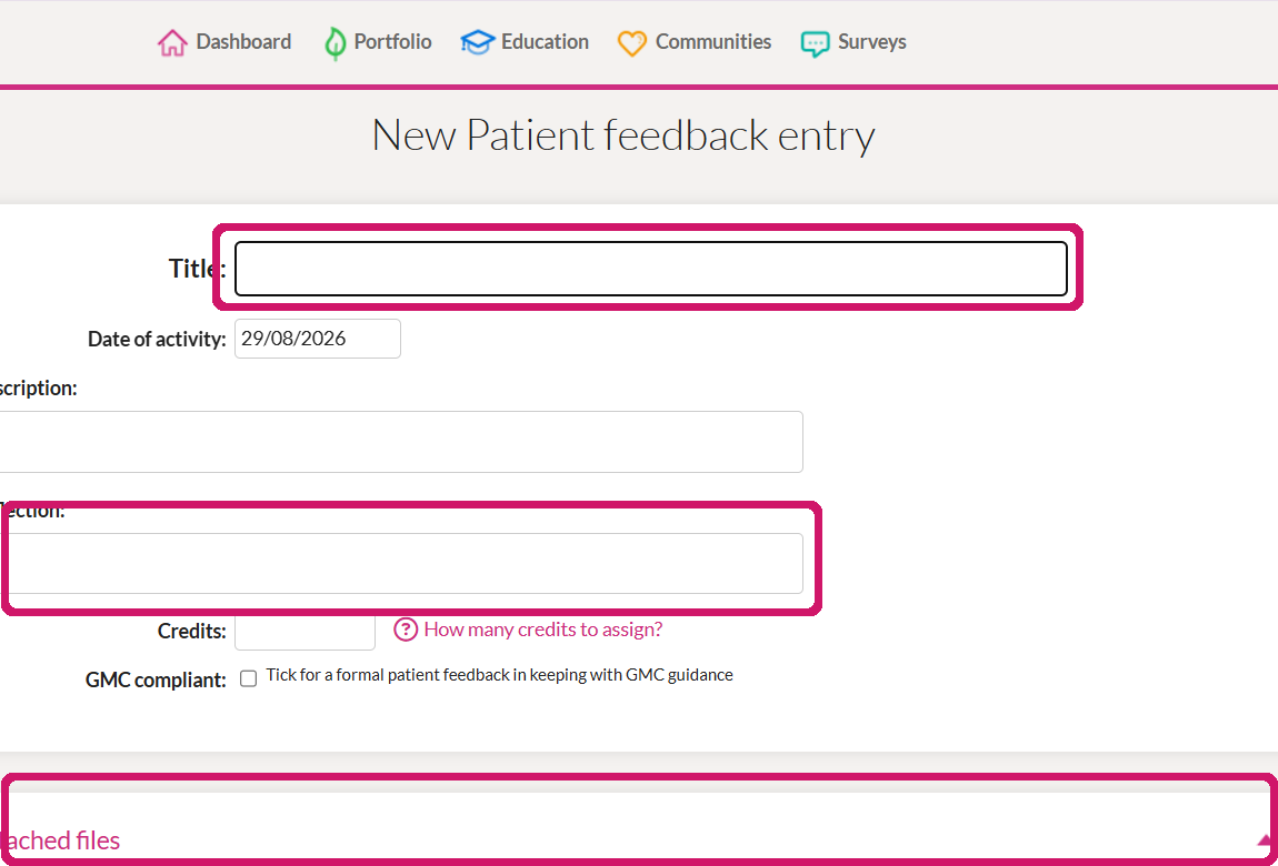 3. Add the report and a short reflection — visual example 3