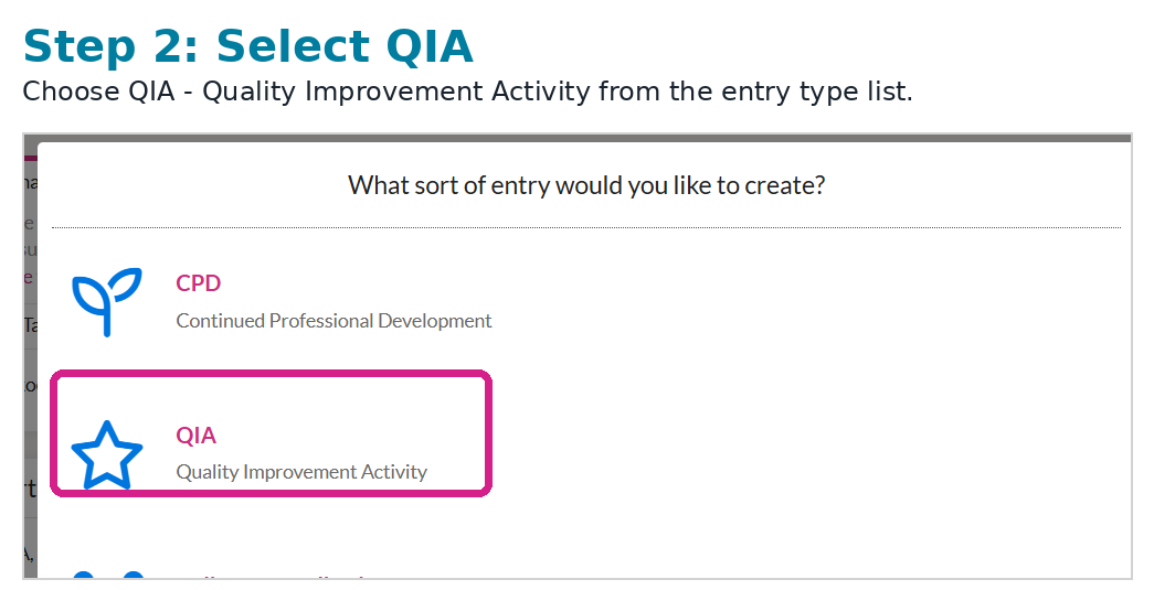 Part 1 - How to document QIA in FourteenFish — visual example 2